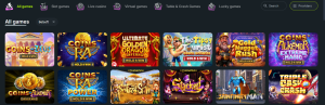evobet casino games
